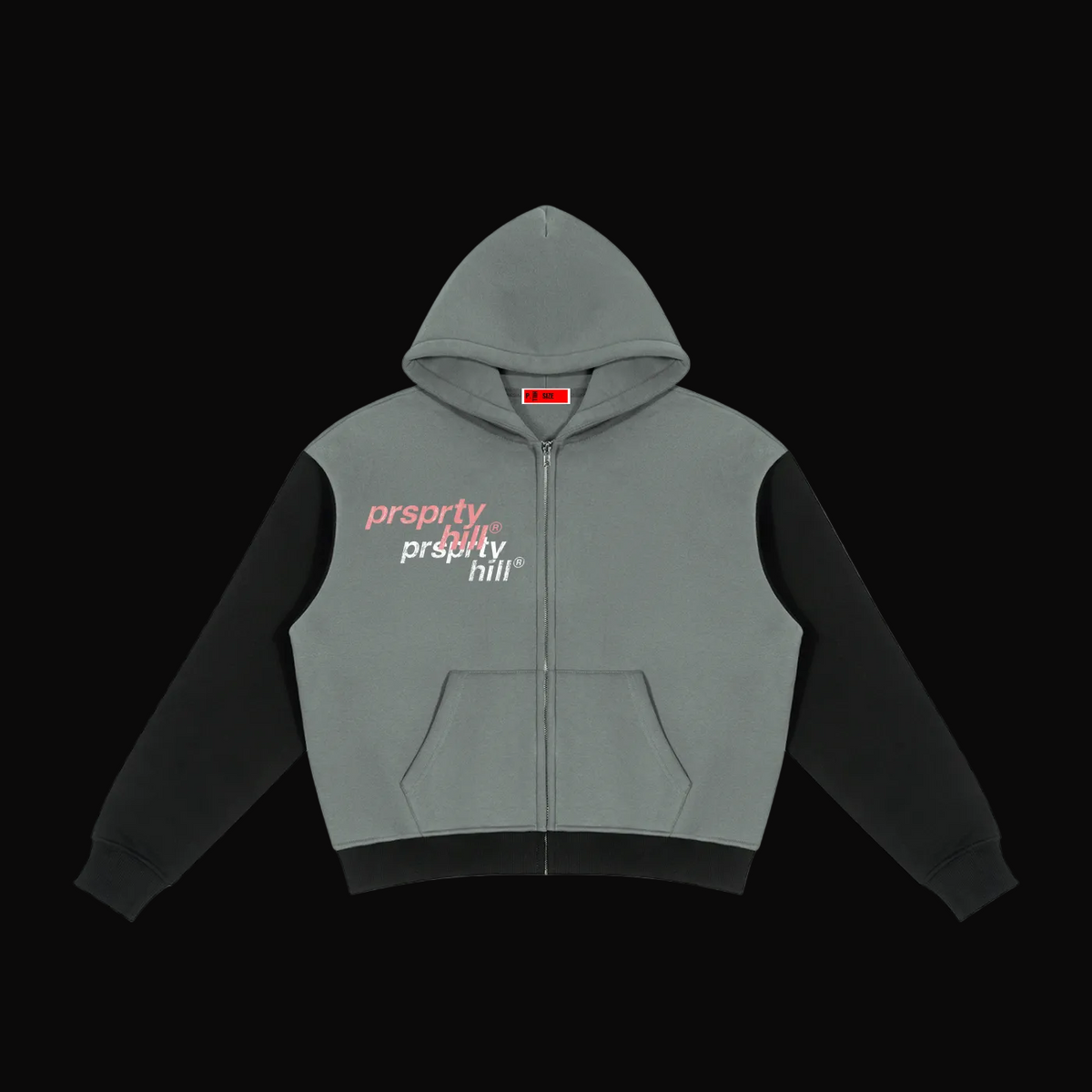 HillBlock Zip Hoodie