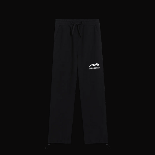 Blackout Drawstring Straight-Leg Sweatpants