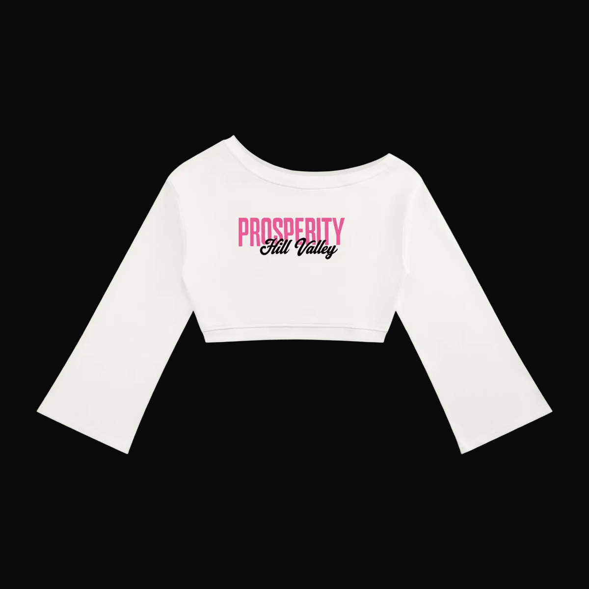 Hill Valley Off-Shoulder Sweatshirt