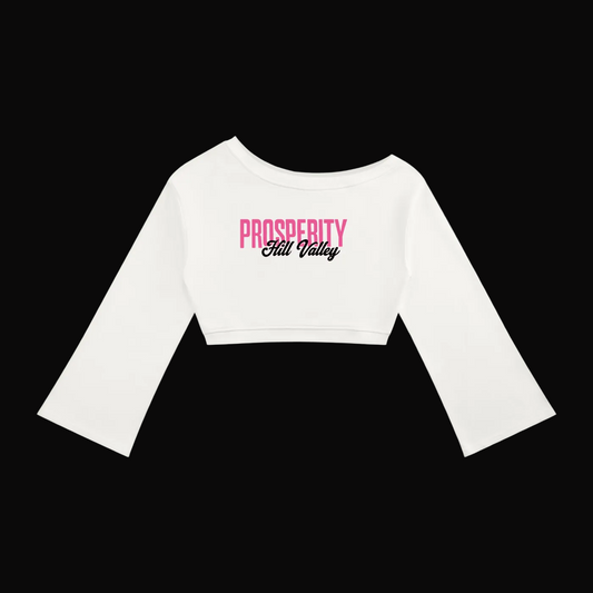 Hill Valley Off-Shoulder Sweatshirt
