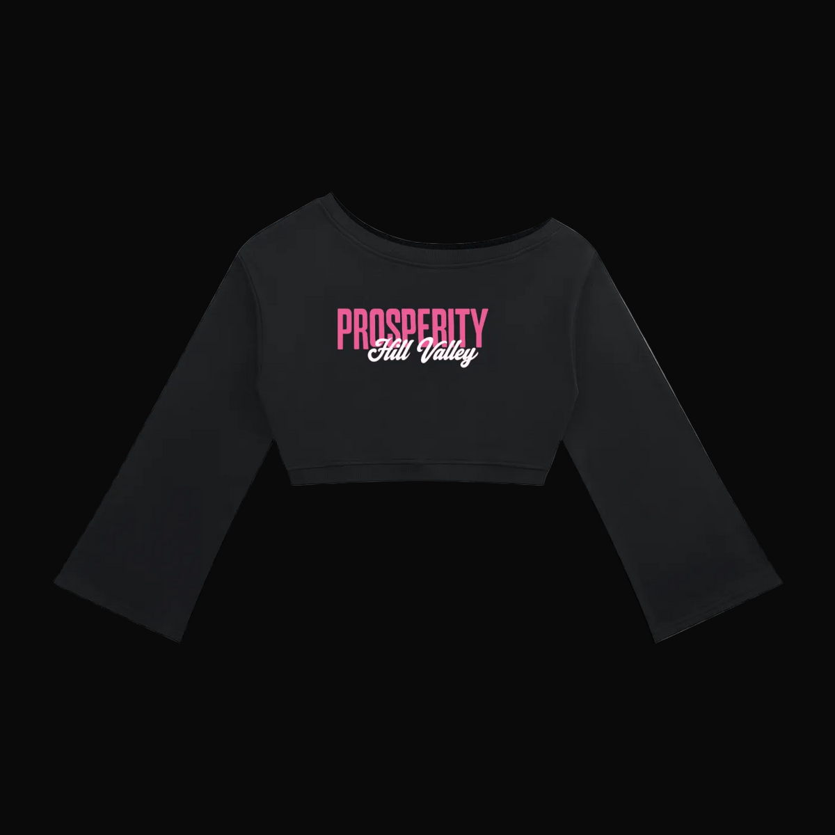 Hill Valley Off-Shoulder Sweatshirt