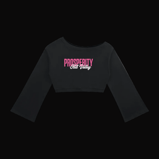 Hill Valley Off-Shoulder Sweatshirt